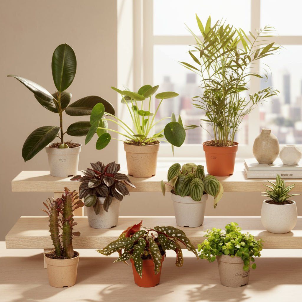 Beautiful indoor plant collection